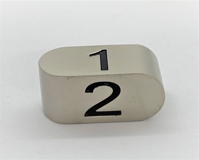 アナグラム ダイス スモール (メタル) Metal - D20 Metal Singles - Page 1 - Old School Dice